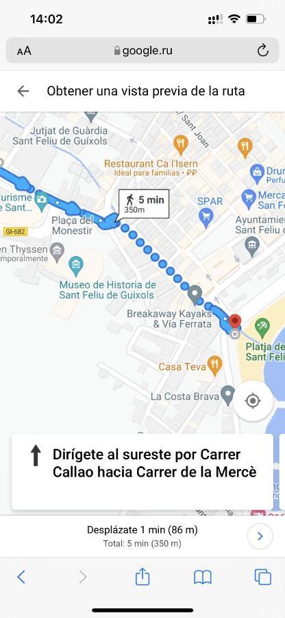 Apartamento Luminoso Paloma A 350 Metros De La Playa Con Parking Gratuito Sant Feliu de Guixols Exterior foto
